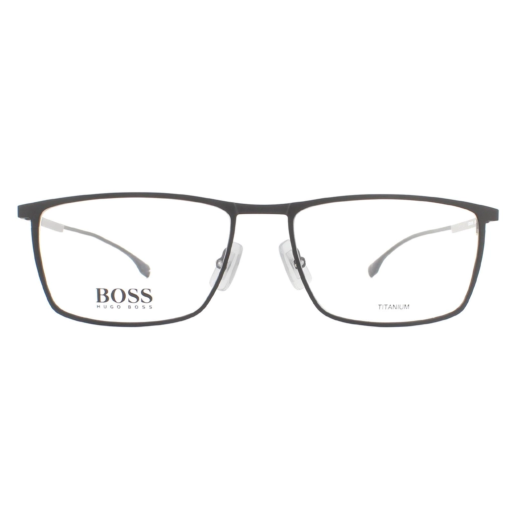 Hugo Boss Mens Glasses Frames 0976 003 Matte Black Men Metal - One Size
